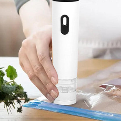 Compact Vacuum Sealer with 15 Reusable Bags V1263-JX-7225