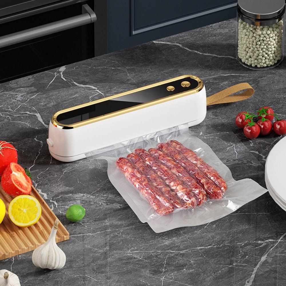 Cordless Portable Mini Vacuum Sealer Machine White V1263-JX-7228-1