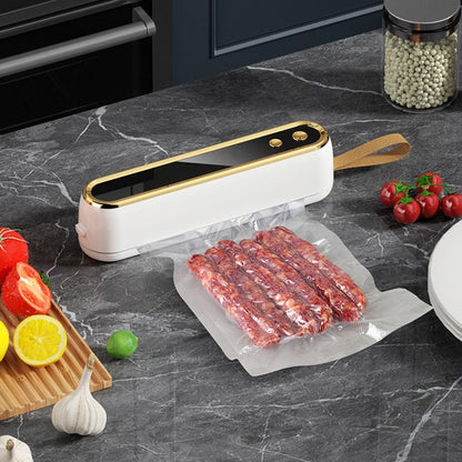 Cordless Portable Mini Vacuum Sealer Machine White V1263-JX-7228-1