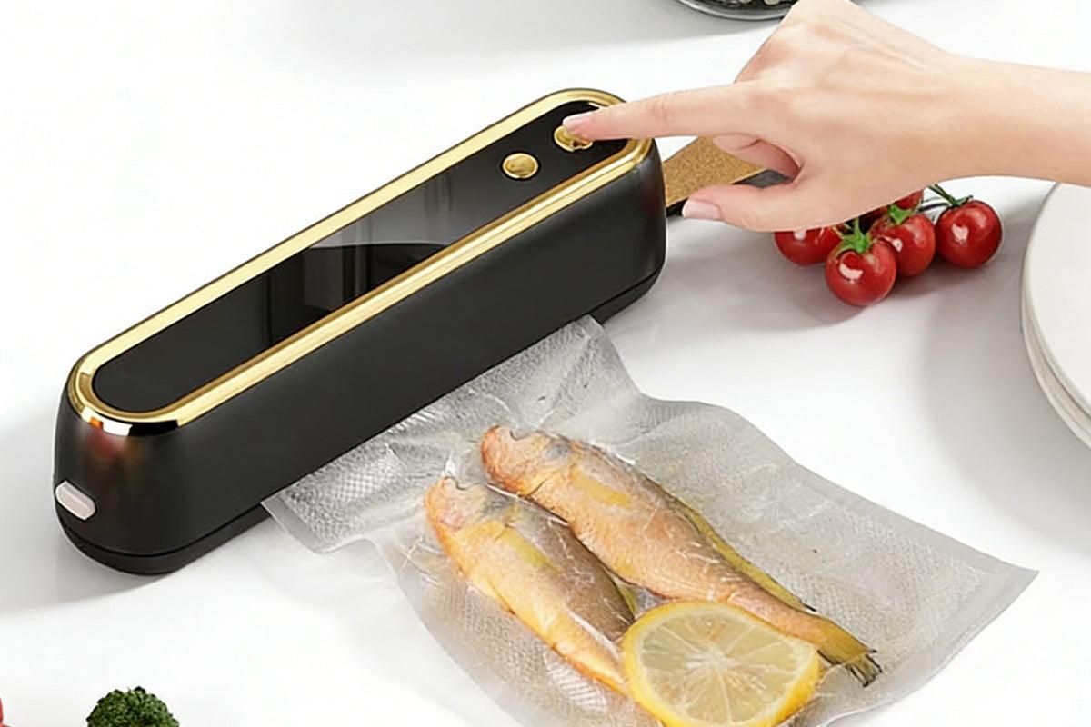 Cordless Portable Mini Vacuum Sealer Machine Black V1263-JX-7228-2