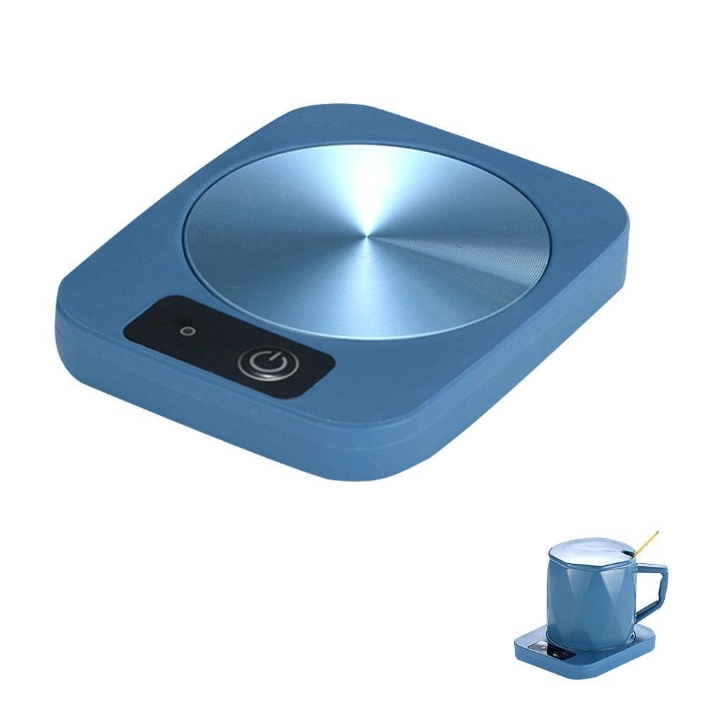 Electric Coffee Mug Warmer Milk Food Hot Plate Cup Warmer for Home Office Green V1263-JX-7229-3