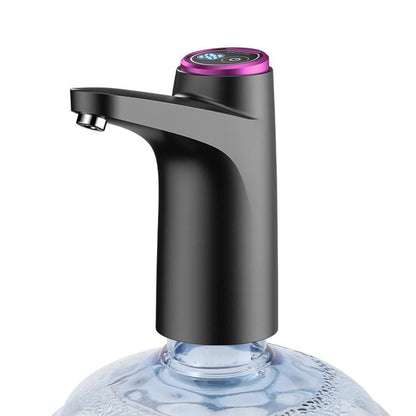 Electric Water Dispenser Pump Automatic Water Bottle Pump for Universal Bottle Black V1263-JX-7233-1