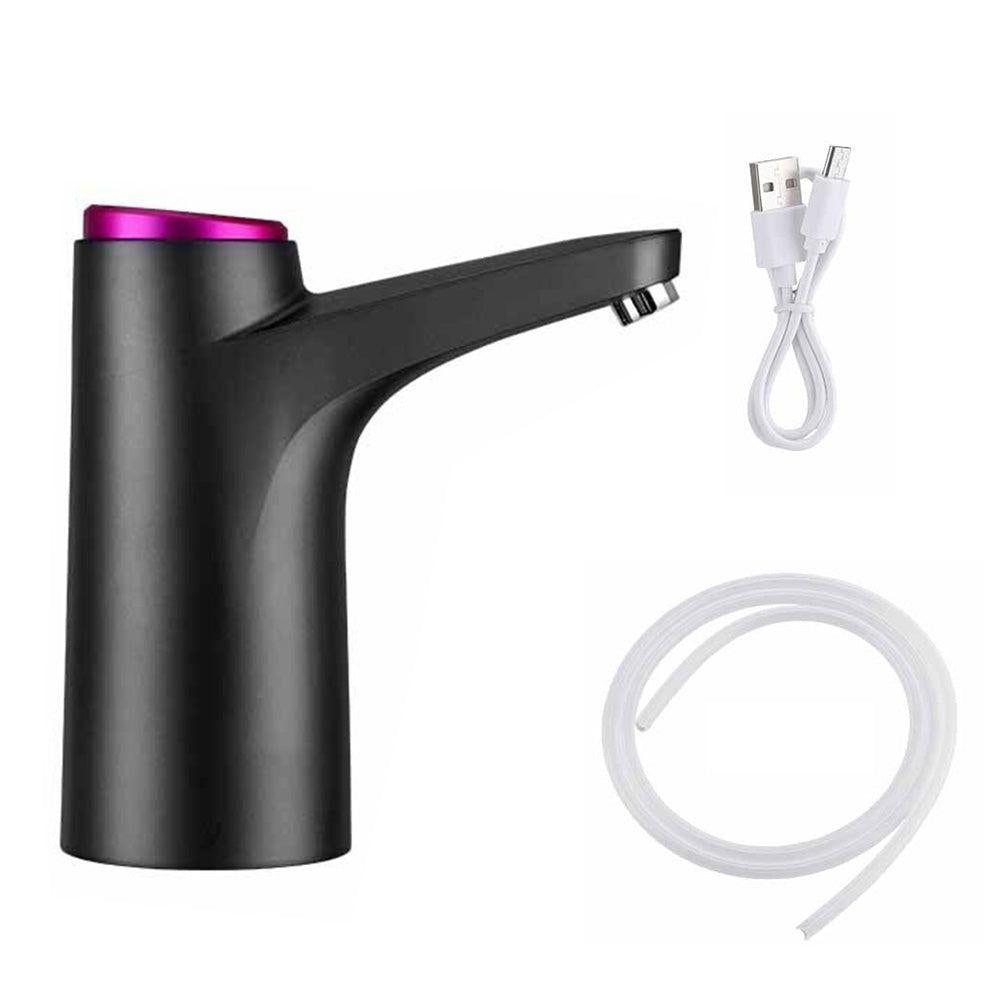 Electric Water Dispenser Pump Automatic Water Bottle Pump for Universal Bottle Black V1263-JX-7233-1