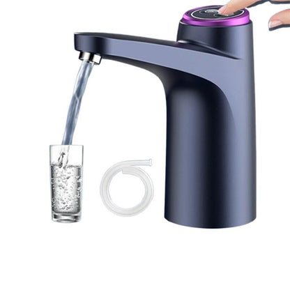 Electric Water Dispenser Pump Automatic Water Bottle Pump for Universal Bottle Black V1263-JX-7233-1
