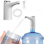 Electric Water Dispenser Pump Automatic Water Bottle Pump for Universal Bottle White V1263-JX-7233-2