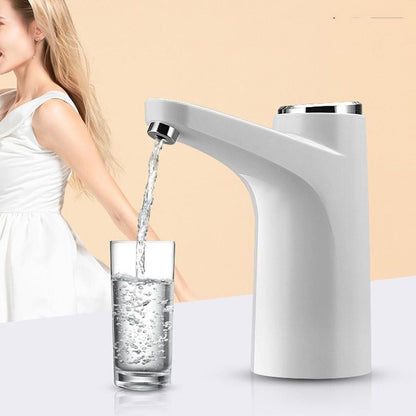 Electric Water Dispenser Pump Automatic Water Bottle Pump for Universal Bottle White V1263-JX-7233-2