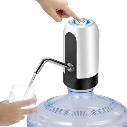 Electric Water Dispenser Pump Automatic Water Bottle Pump for Universal Bottle White V1263-JX-7233-2