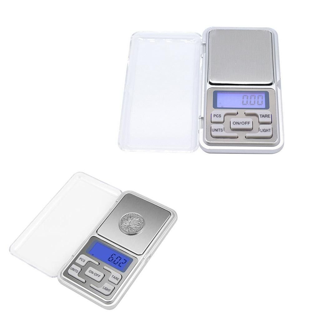 Mini Digital Pocket Scale 0.01g/500g Portable Kitchen LCD Gram Scale V1263-JX-7235