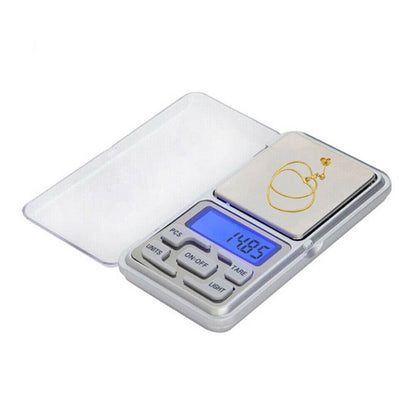 Mini Digital Pocket Scale 0.01g/500g Portable Kitchen LCD Gram Scale V1263-JX-7235