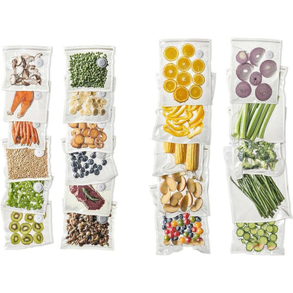Portable Handheld Compact Vacuum Sealer Machine with 30 Reusable Bags V1263-JX-7236