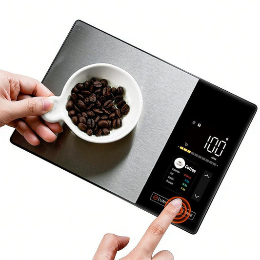 Smart Food Kitchen Scale with Nutritional Calculator for Calorie & Macro Tracking V1263-JX-7237