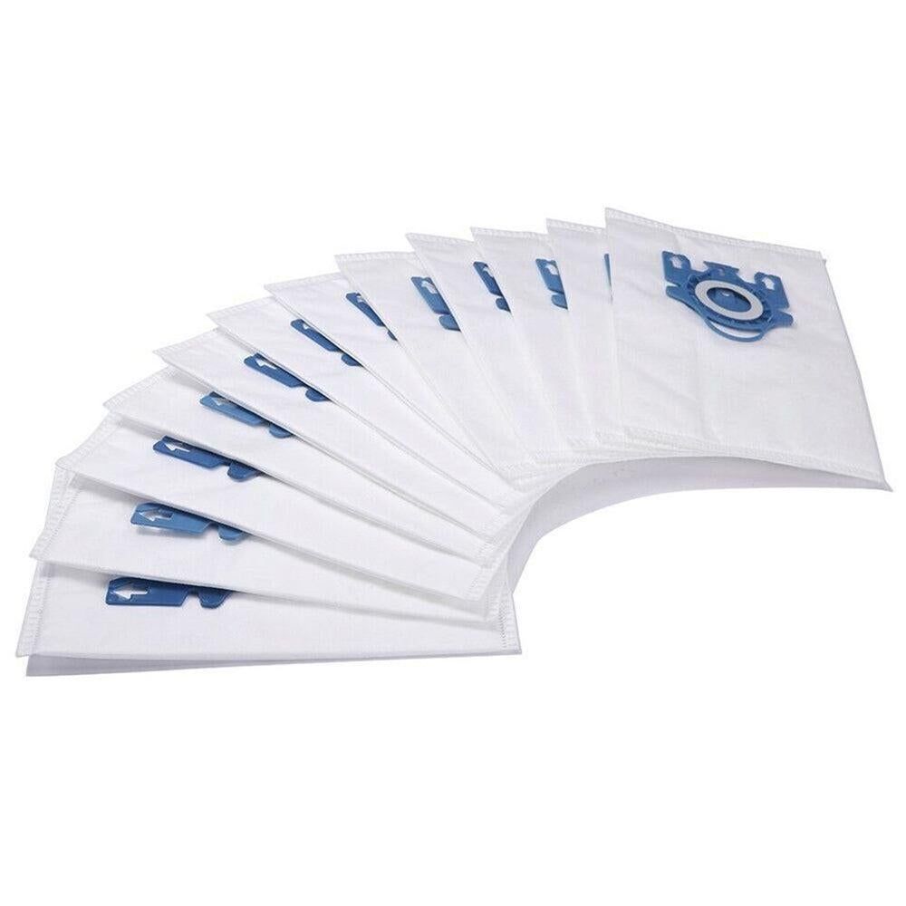 10Pcs Vacuum Cleaner Bags Replacement Dust Bags Compatible with Miele Vacuum Cleaner Blue V1263-JX-7240-1