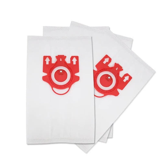 10Pcs Vacuum Cleaner Bags Replacement Dust Bags Compatible with Miele Vacuum Cleaner Red V1263-JX-7240-2