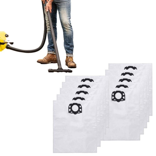 10Pcs Replacement Filter Dust Bags Compatible with WD4/WD5/WD6/MV4/MV5/ MV6/WD5P/ WD6P Vacuum Cleaner V1263-JX-7241