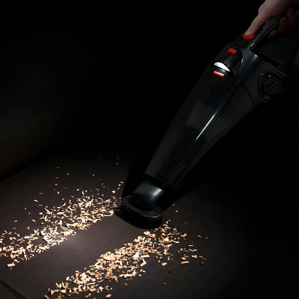 12V Wired Car Vacuum Cleaner with LED Light Car Suction Cleaner V1263-JX-7243