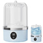Mini Portable Washing Machine Rechargeable Small Clothes Washer for Travel Use Blue V1263-JX-7248-1