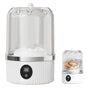 Mini Portable Washing Machine Rechargeable Small Clothes Washer for Travel Use White V1263-JX-7248-2