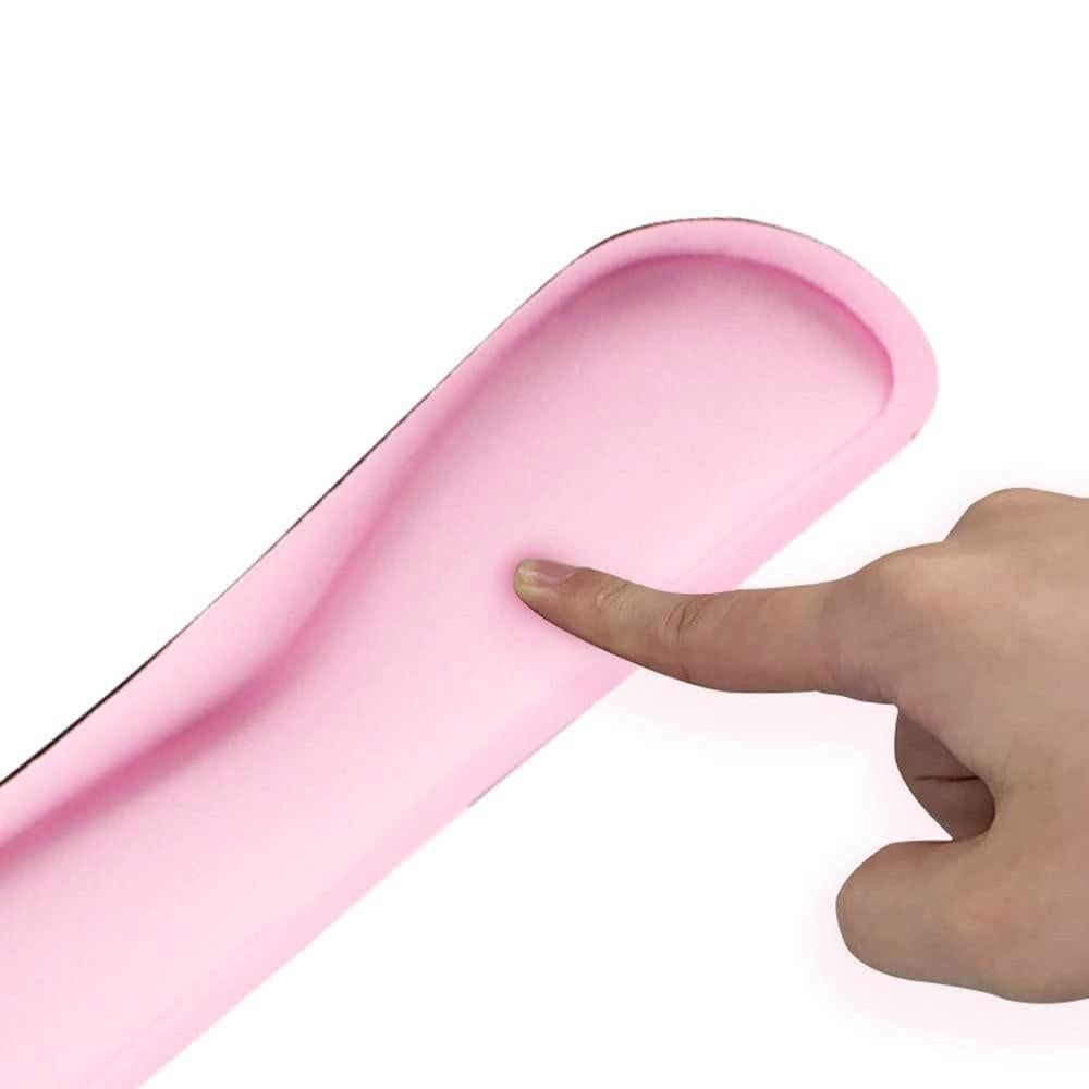 3Pcs Gaming Mouse Pad with Ergonomic Wrist Rest Pink V1263-JX-7249-1