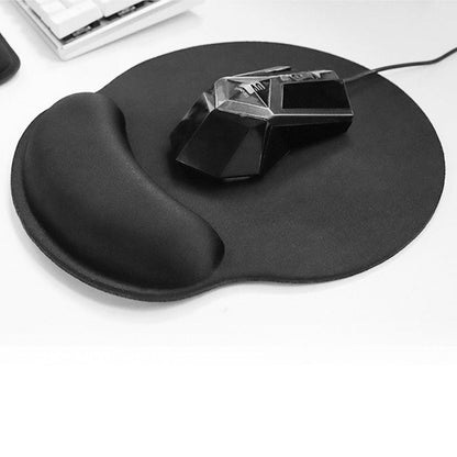 3Pcs Gaming Mouse Pad with Ergonomic Wrist Rest Black V1263-JX-7249-2
