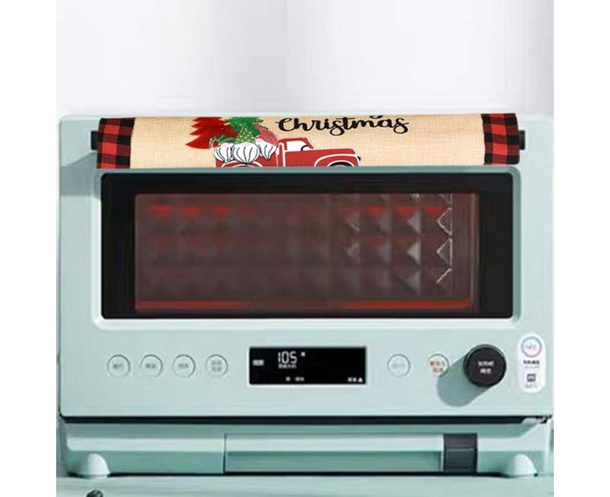 3Pcs Christmas Refrigerator Microwave Oven Door Handle Cover Sleeve Decoration V1263-JX-725