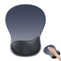 Gel Wrist Rest Mouse Pad Non-Slip Ergonomic Mouse Mat for Computer and Laptop Blue V1263-JX-7250-1