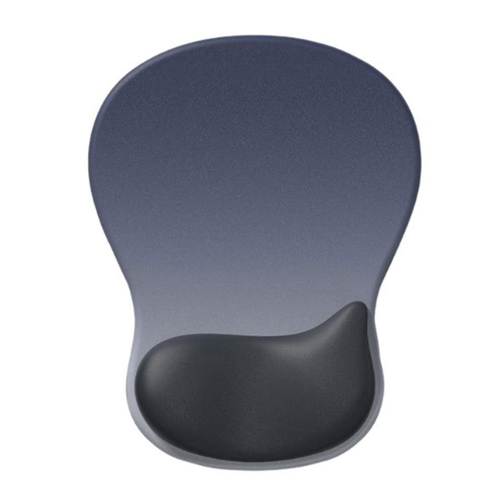 Gel Wrist Rest Mouse Pad Non-Slip Ergonomic Mouse Mat for Computer and Laptop Blue V1263-JX-7250-1