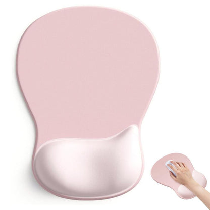 Gel Wrist Rest Mouse Pad Non-Slip Ergonomic Mouse Mat for Computer and Laptop Blue V1263-JX-7250-1
