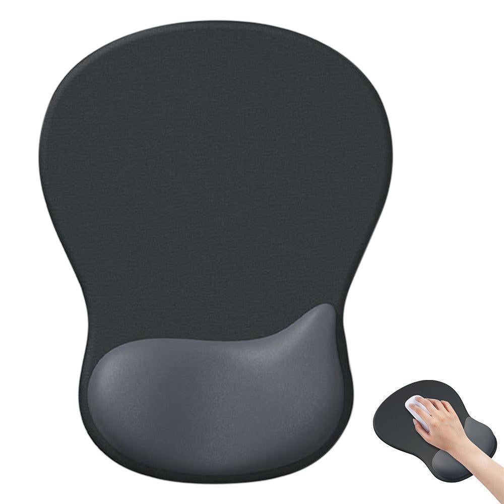 Gel Wrist Rest Mouse Pad Non-Slip Ergonomic Mouse Mat for Computer and Laptop Pink V1263-JX-7250-2