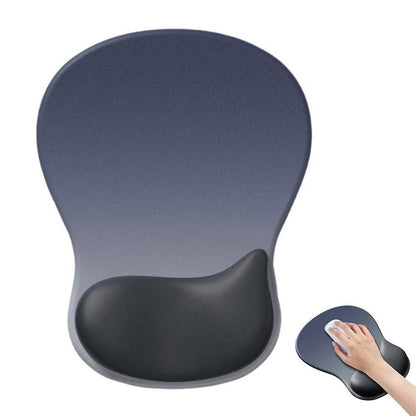 Gel Wrist Rest Mouse Pad Non-Slip Ergonomic Mouse Mat for Computer and Laptop Pink V1263-JX-7250-2