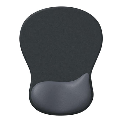Gel Wrist Rest Mouse Pad Non-Slip Ergonomic Mouse Mat for Computer and Laptop Black V1263-JX-7250-3