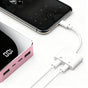 2-in-1 Lightning to 3.5mm Headphone Jack and Charger Adapter - For Apple Devices V1263-JX-7252