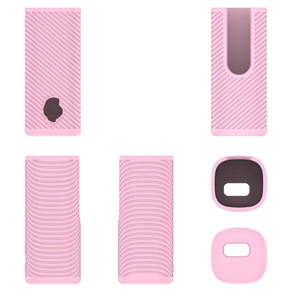 Soft Silicone Case for Skullcandy Dime Evo Wireless Earbuds Pink V1263-JX-7258-2