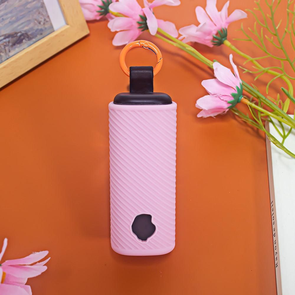 Soft Silicone Case for Skullcandy Dime Evo Wireless Earbuds Pink V1263-JX-7258-2
