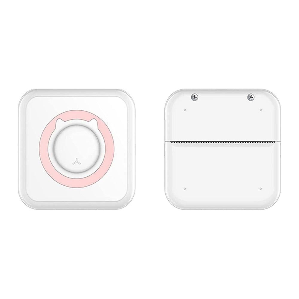Portable Bluetooth Wireless Mini Printer Heat-Sensitive Print Maker Pink V1263-JX-7262-1