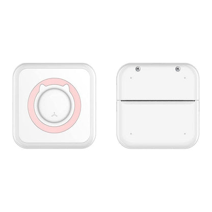 Portable Bluetooth Wireless Mini Printer Heat-Sensitive Print Maker Pink V1263-JX-7262-1