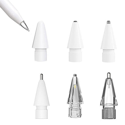 6Pcs Replacement Nibs for Apple Pencil 2nd 1st Gen V1263-JX-7268