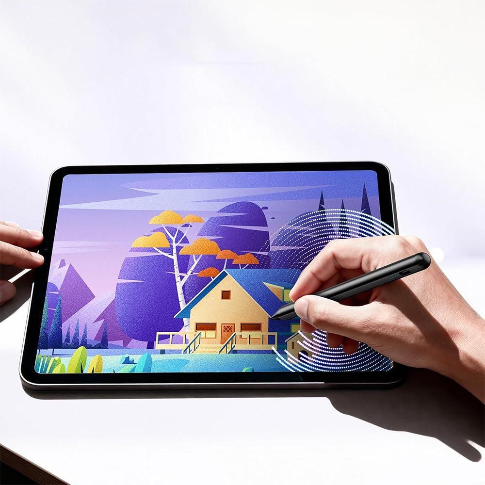 Capacitive Stylus Pen Compatible With iPad and Tablet Touch Screens Black V1263-JX-7270-1