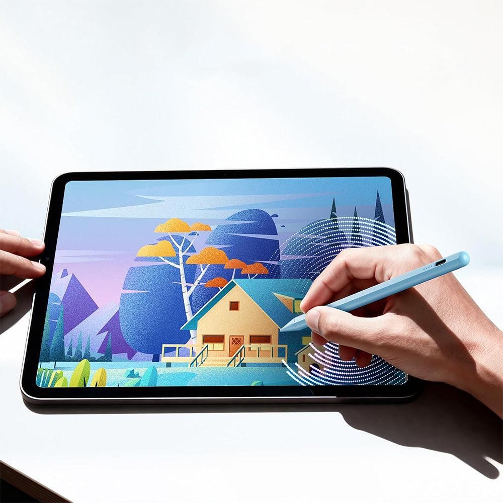 Capacitive Stylus Pen Compatible With iPad and Tablet Touch Screens Blue V1263-JX-7270-2