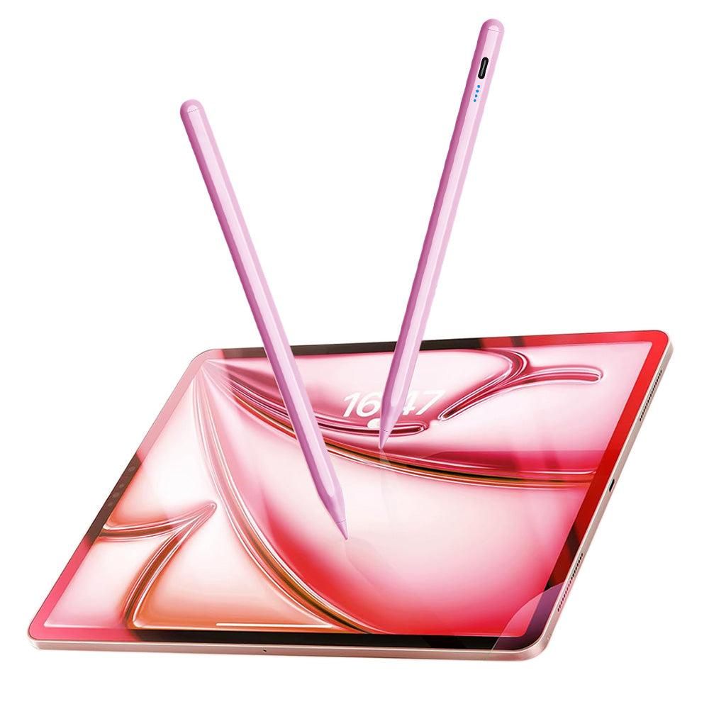 Capacitive Stylus Pen Compatible With iPad and Tablet Touch Screens Pink V1263-JX-7270-3