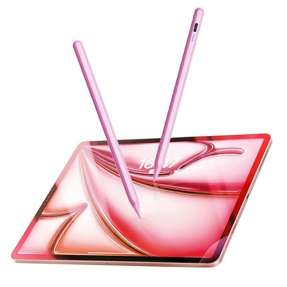 Capacitive Stylus Pen Compatible With iPad and Tablet Touch Screens Pink V1263-JX-7270-3