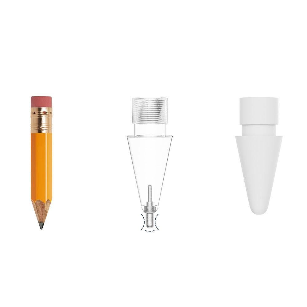 Replacement Pencil Tips Kit for Apple Pencil Tip Nibs Accessories for Apple Pencil Pro/ 1st Gen/ 2nd V1263-JX-7276