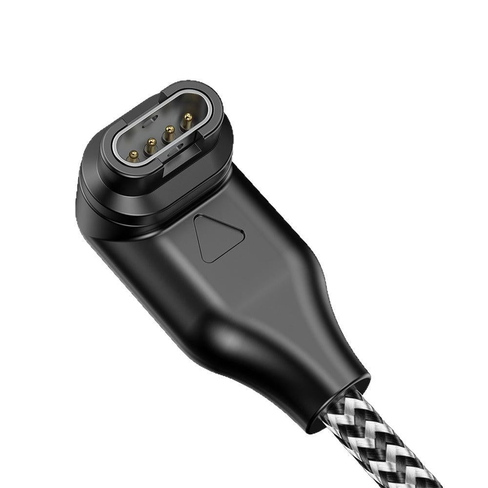 2 in 1 Charger Cable Compatible With Garmin Fenix Venu Forerunner USB A and C Ports V1263-JX-7285