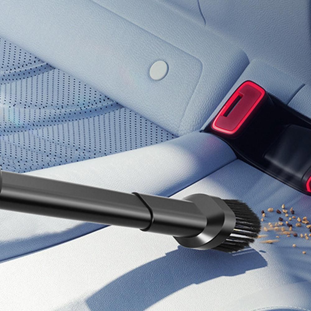 2-Mode Adjustable Cordless Handhtaeld Vacuum Cleaner Set Portable Digital Display Dust Cleaner for Car Home V1263-JX-7286-1