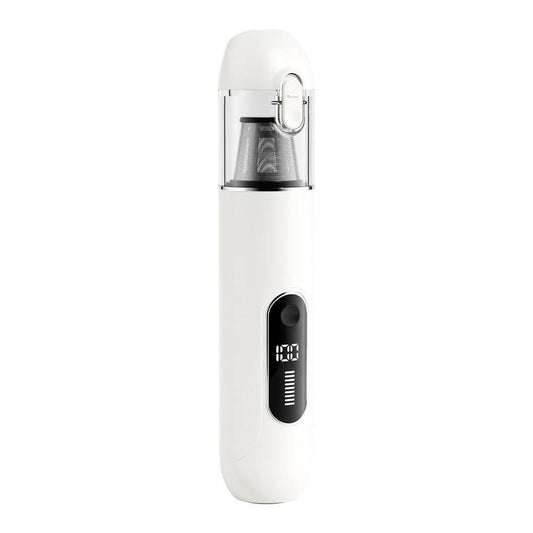 2-Mode Adjustable Cordless Handhtaeld Vacuum Cleaner Set Portable Digital Display Dust Cleaner for Car Home V1263-JX-7286-2