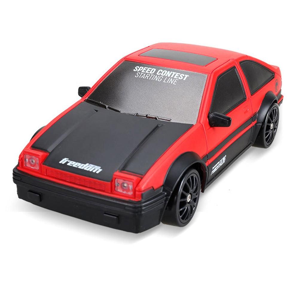 1/24 2.4GHz RC Drift Car 4WD High Speed Remote Control Racing Vehicle Red for 3 year old+ V1263-JX-7287-1