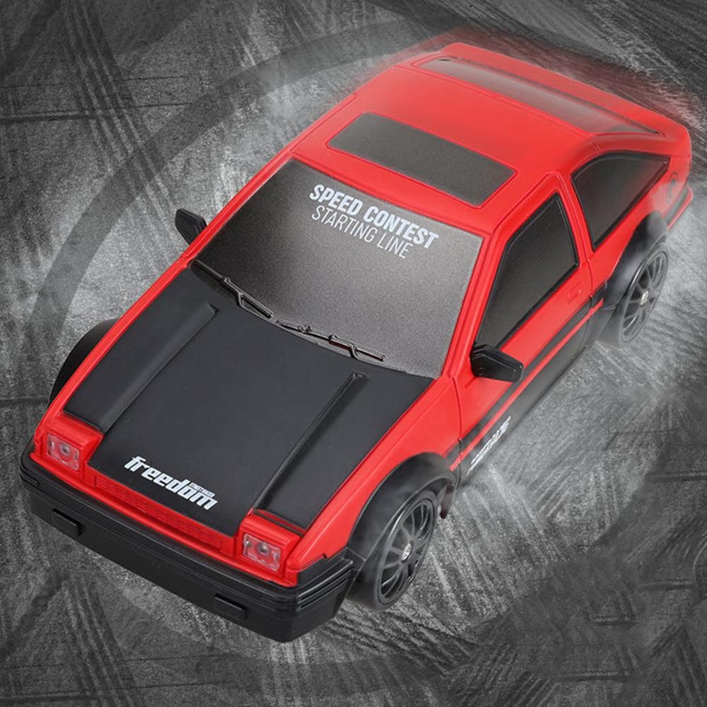 1/24 2.4GHz RC Drift Car 4WD High Speed Remote Control Racing Vehicle Red for 3 year old+ V1263-JX-7287-1