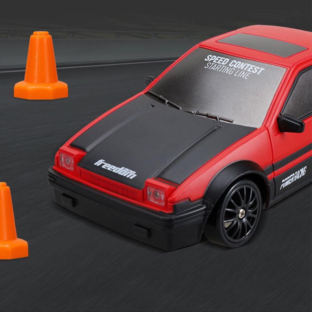 1/24 2.4GHz RC Drift Car 4WD High Speed Remote Control Racing Vehicle Red for 3 year old+ V1263-JX-7287-1