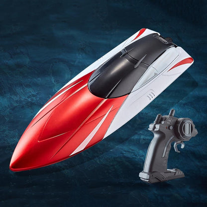 2.4GHz RC Speed Boat Toy - Remote Control Racing Yacht for Pools & Lakes Red V1263-JX-7288-1