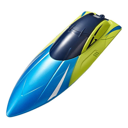 2.4GHz RC Speed Boat Toy - Remote Control Racing Yacht for Pools & Lakes Blue V1263-JX-7288-2