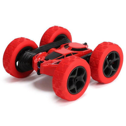 2.4GHz Remote Control Car Toy 4WD Rotating RC Car Toy Red V1263-JX-7289-1